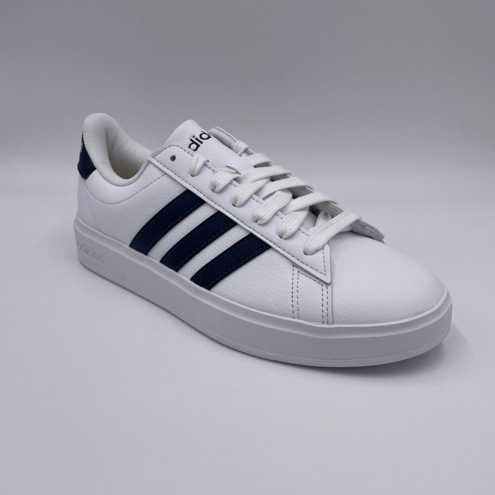 adidas Grand Court 2.0 White Legend Ink Men's Shoes - Picture 7 of 8
